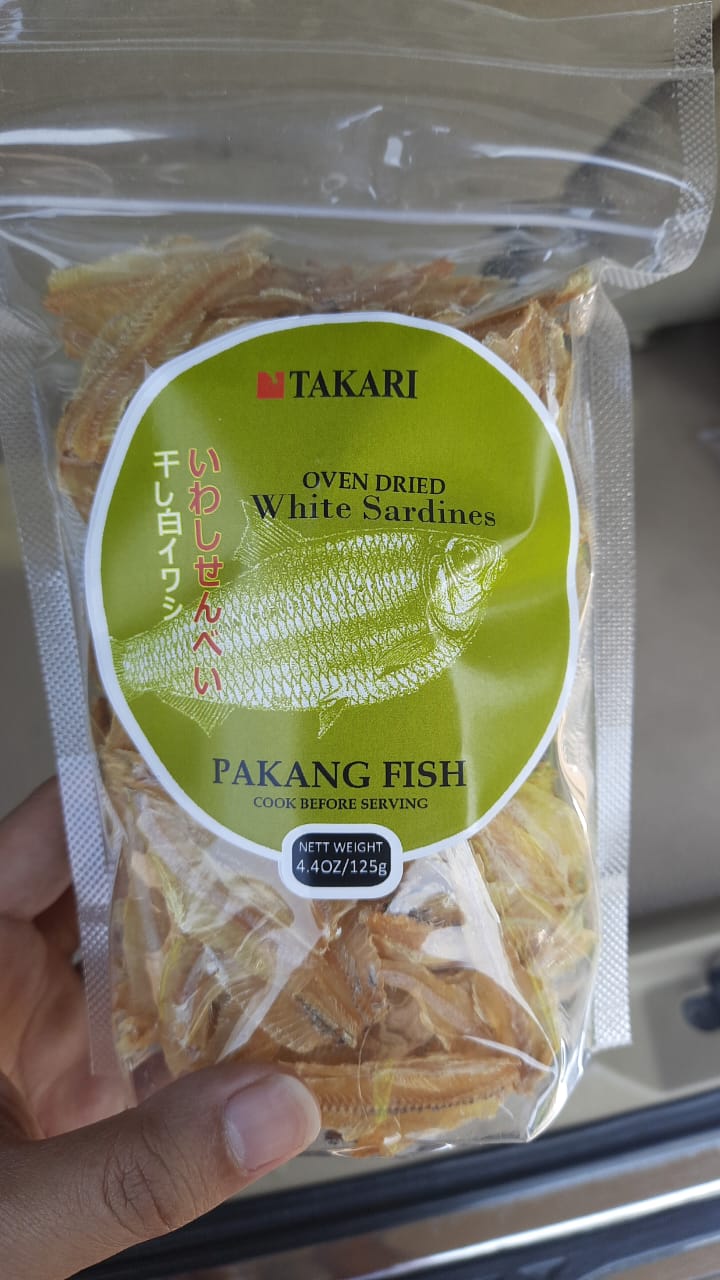 Oven Dried White Sardines 4.4oz(125g) – 24 packs/case